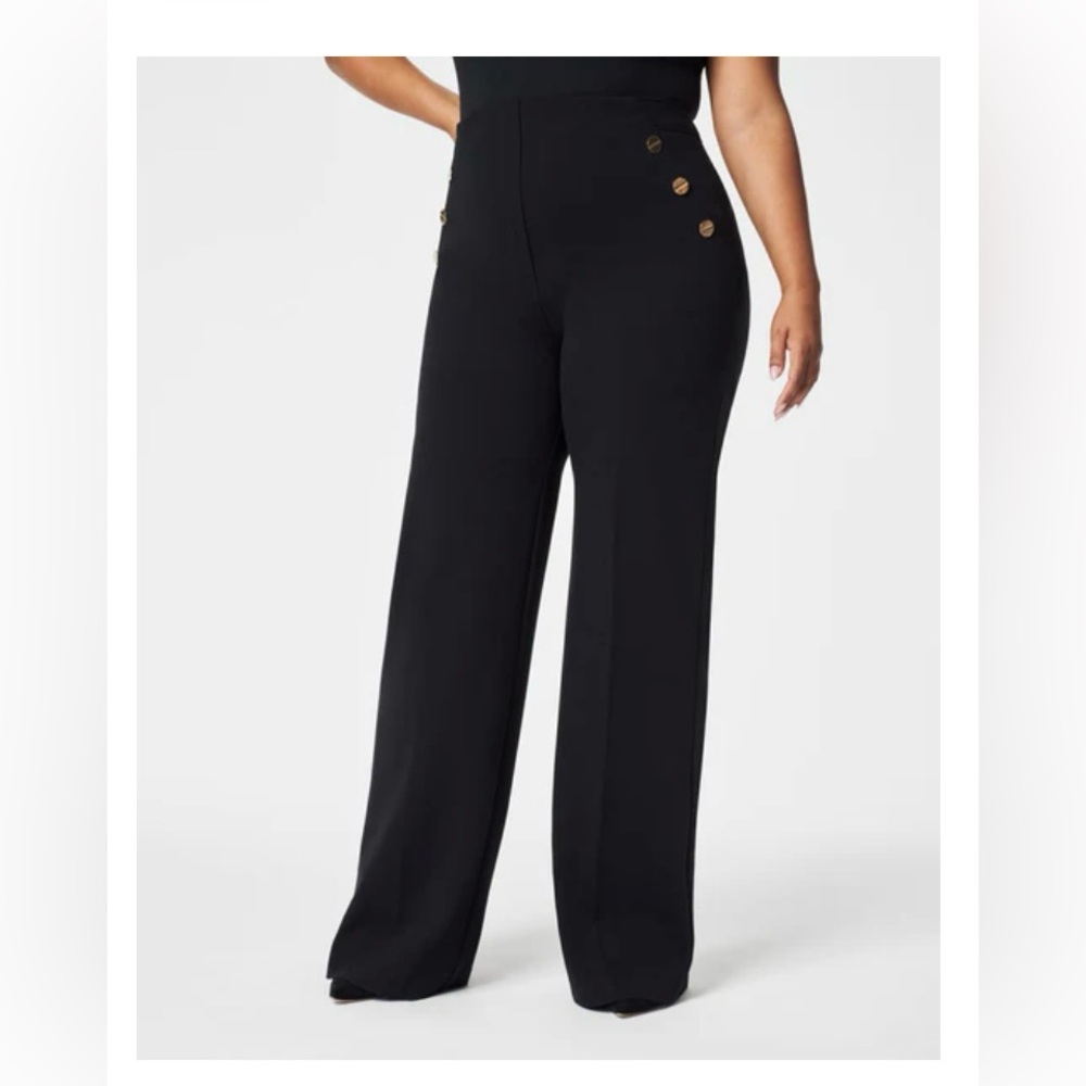 NWT Spanx Ponte Wide Leg